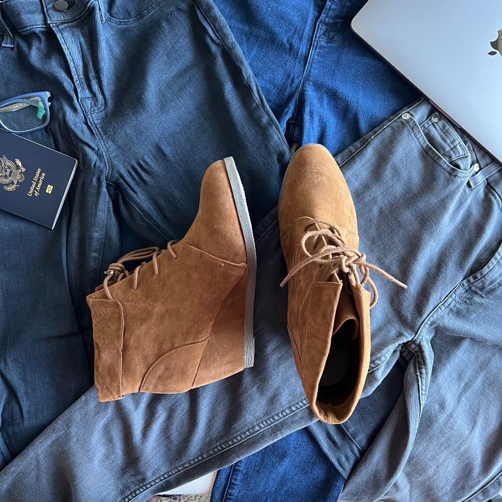 Wedges booties